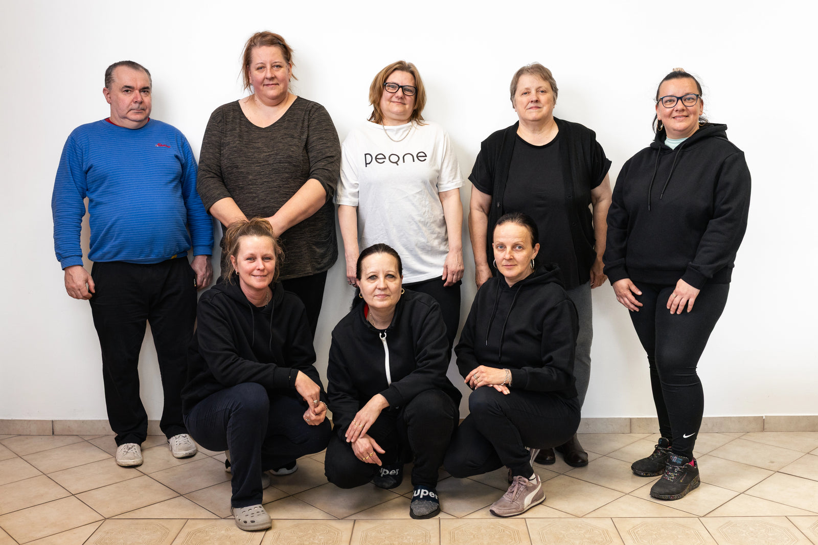 Týmová fotografia PEQNE